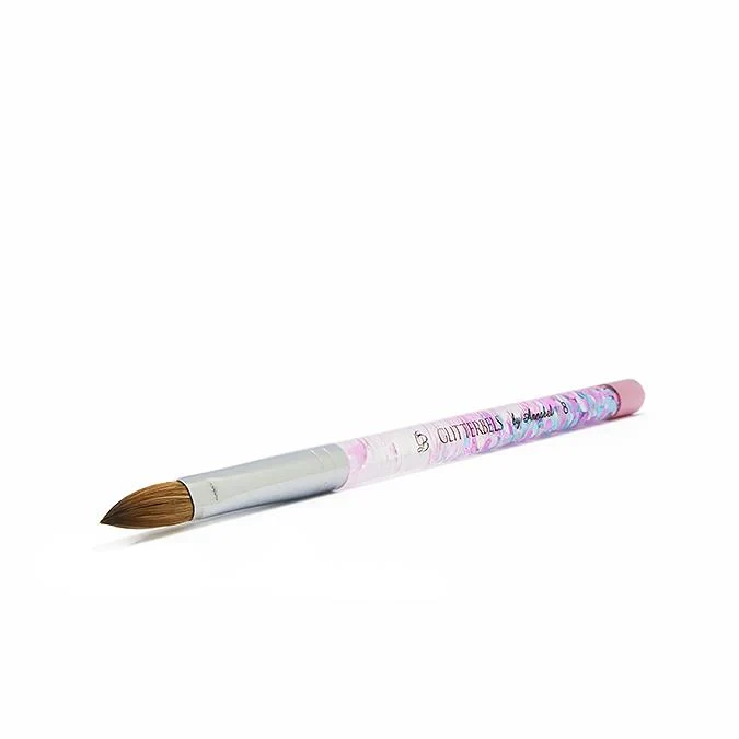 glitterbels pink pinched pastel penseel 8