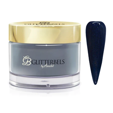 glitterbels acryl blue velvet