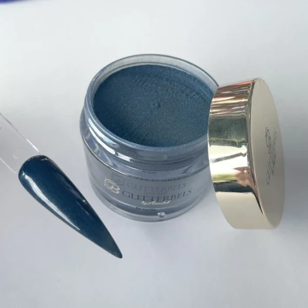 glitterbels acryl blue velvet