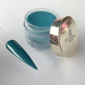 glitterbels acryl peacock feather
