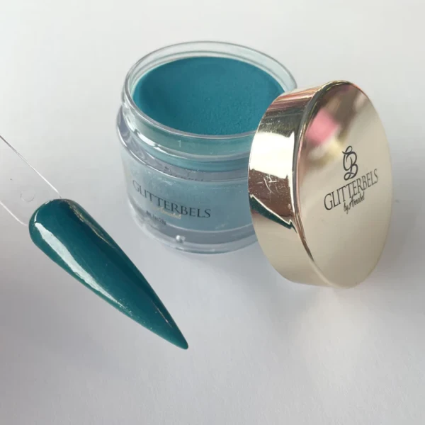 glitterbels acryl peacock feather