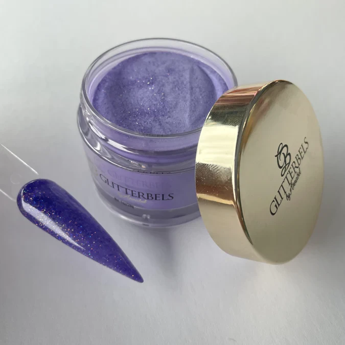 glitterbels acryl poeder midnight martini