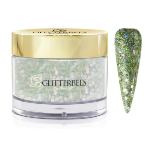 glitterbels acryl poeder christmas tree