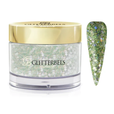 glitterbels acryl poeder christmas tree