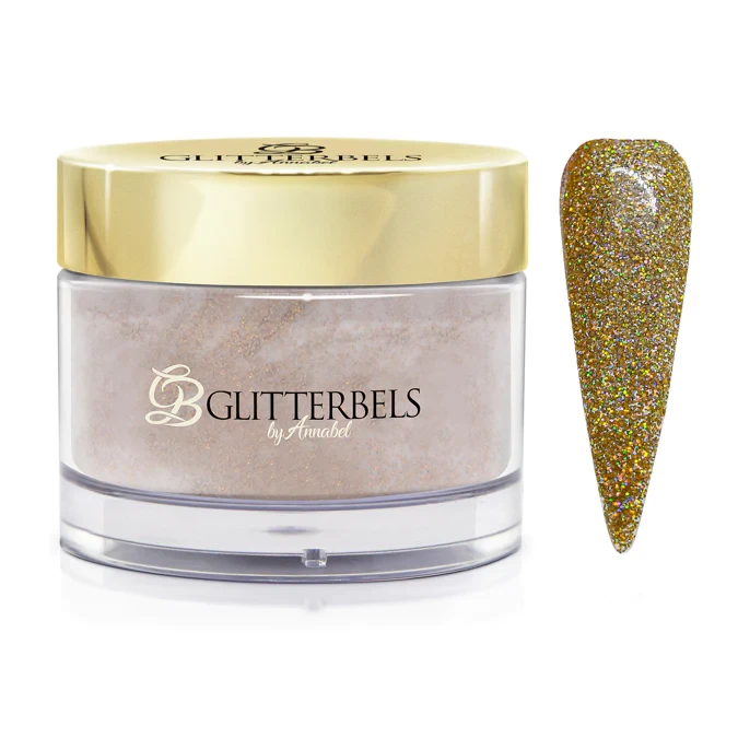 glitterbels acryl poeder copper dazzle