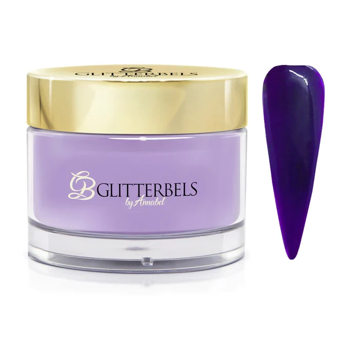 glitterbels acryl poeder royal purple
