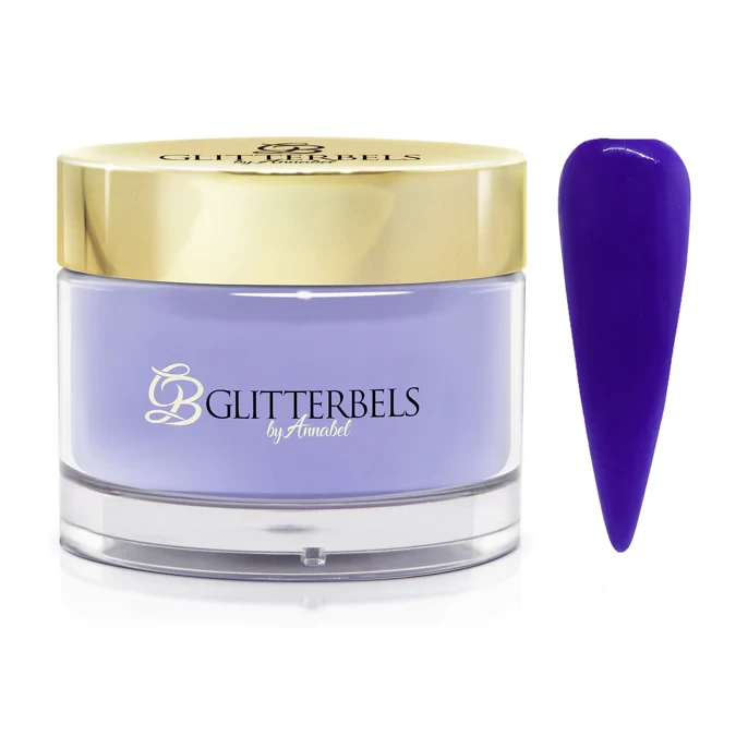 glitterbels acryl poeder purple sapphire