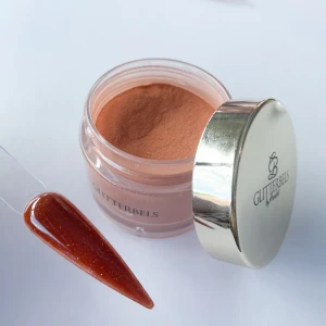 glitterbels acryl poeder rust shimmer