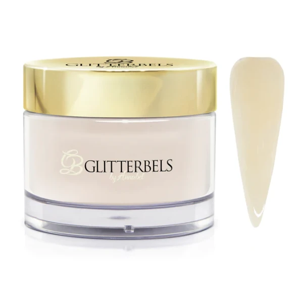 glitterbels acrylpoeder 93 peach pastel