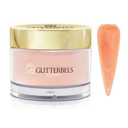 glitterbels acryl poeder 95 juicy peach