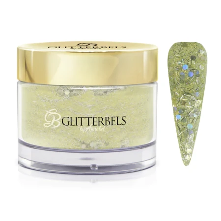 glitterbels acryl poeder 103 lime magic