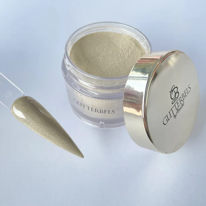 glitterbels acrylpoeder champagne gold 108