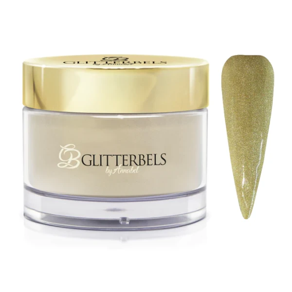 glitterbels acrylpoeder champagne gold 108