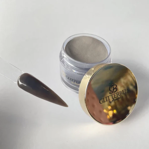 glitterbels acryl poeder 109 grey smoke