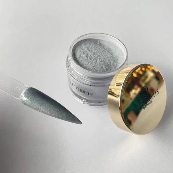 glitterbels acryl poeder 110 silver star