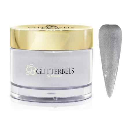 glitterbels acryl poeder 110 silver star