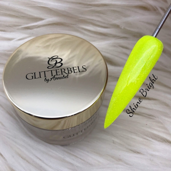 glitterbels acrylpoeder 111 shine bright