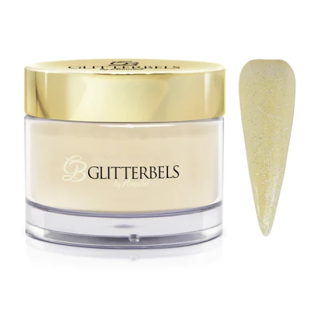 glitterbels acrylpoeder 113 iridescent cream