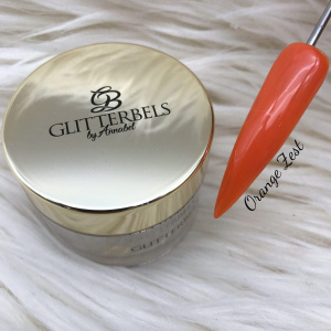 glitterbels acryl orange zest