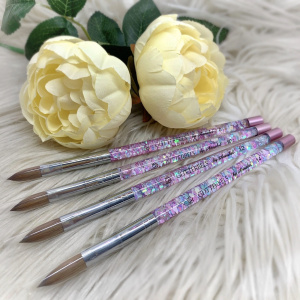 glitterbels pink pinched pastel penseel