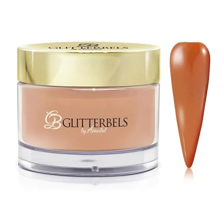 glitterbels acryl orange zest