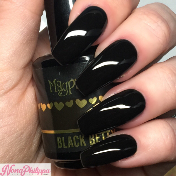 magpie gel colour black betty