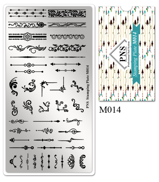 Stamping Plate M014
