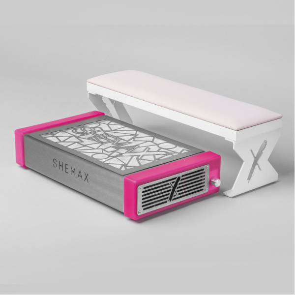 Shemax pastel roze luxury armsteun en apparaat