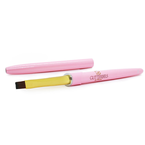 glitterbels unbeievabel penseel flat edge 8