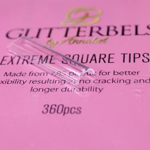 glitterbels extreme square tips