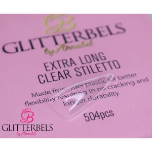 glitterbels extra long stiletto tips