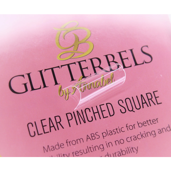 glitterbels pinched square tips