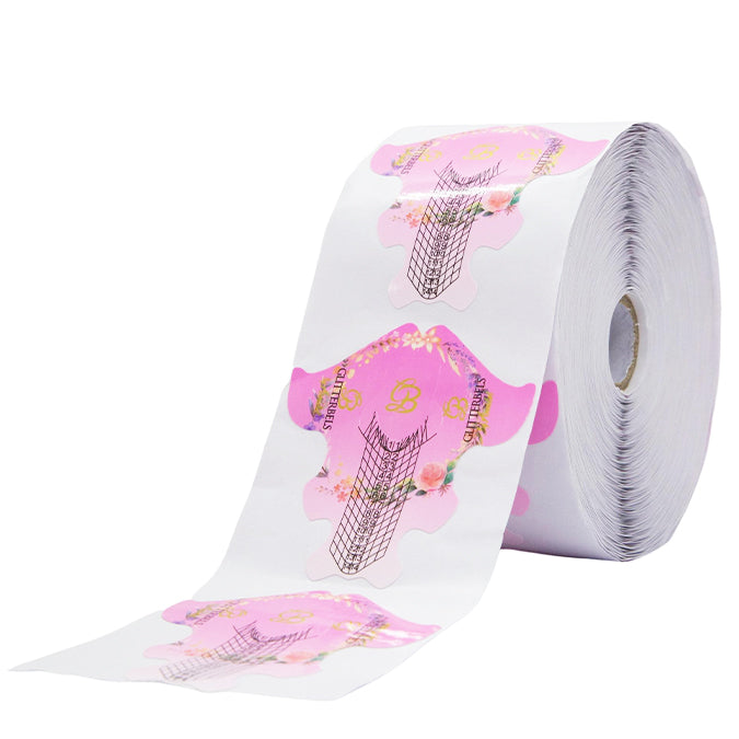 glitterbels floral sjablonen