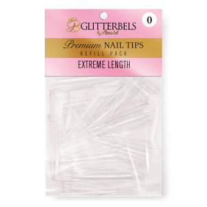 glitterbels extreme length tips refill