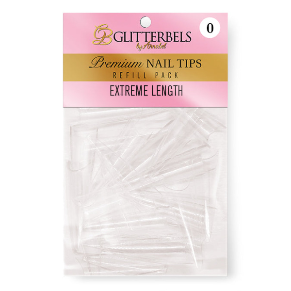 glitterbels extreme length tips refill