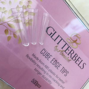 glitterbels cube edge tips