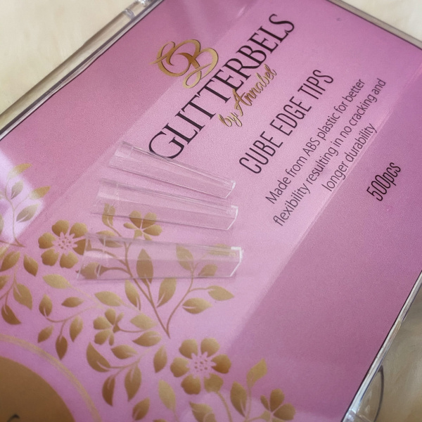 glitterbels cube edge tips