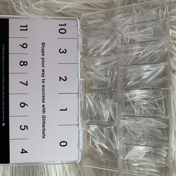 glitterbels extra long stiletto tips