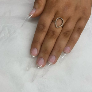 glitterbels extra long stiletto tips