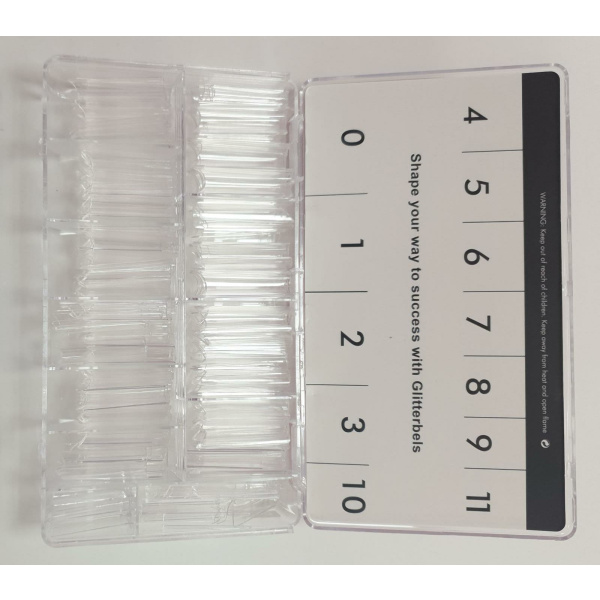 glitterbels extreme square tips