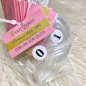 glitterbels stiletto extra long refill