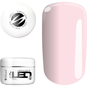 silcare high light led gel french pink