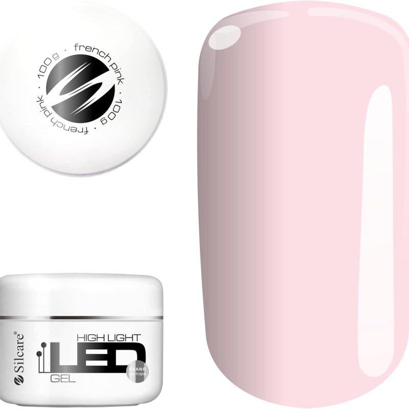 silcare high light led gel french pink