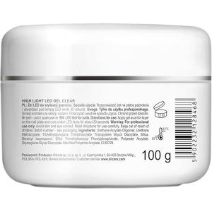 silcare high light led gel inci