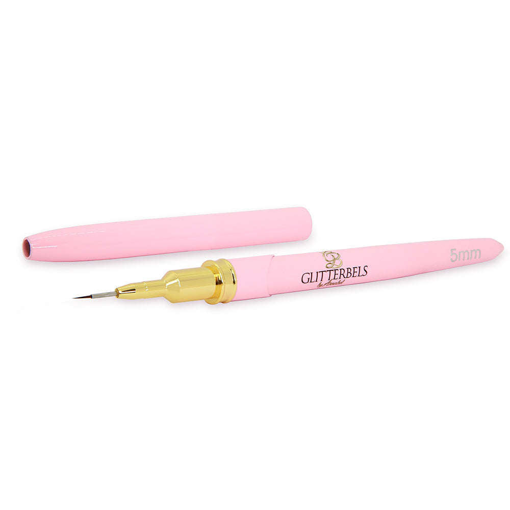 glitterbels pink pastel liner 5mm