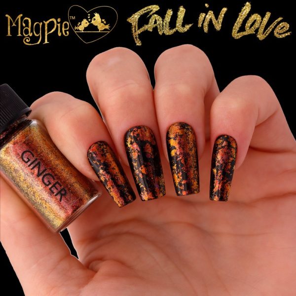 magpie flake dust ginger