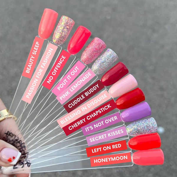 Glitterbels hema free gl polish cupids collection