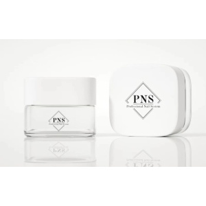 pns vierkante dappen dish afsluitbaar wit prachtnagels