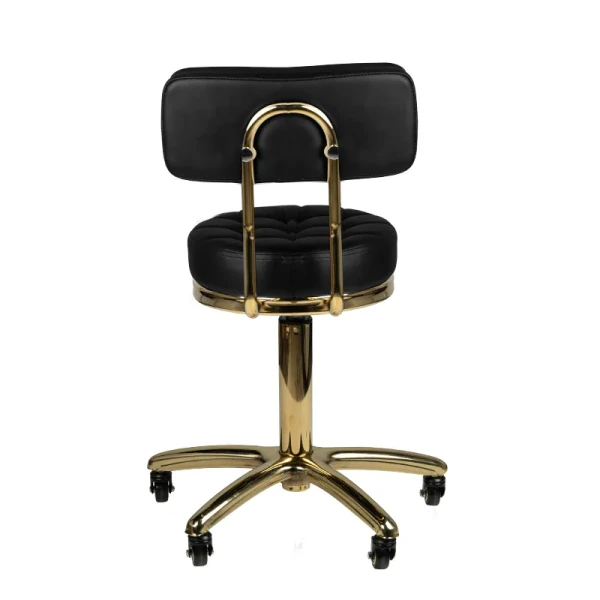 Tabouret AM-961 Goud zwart