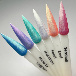 halo gel polish un der the sea collection swatch